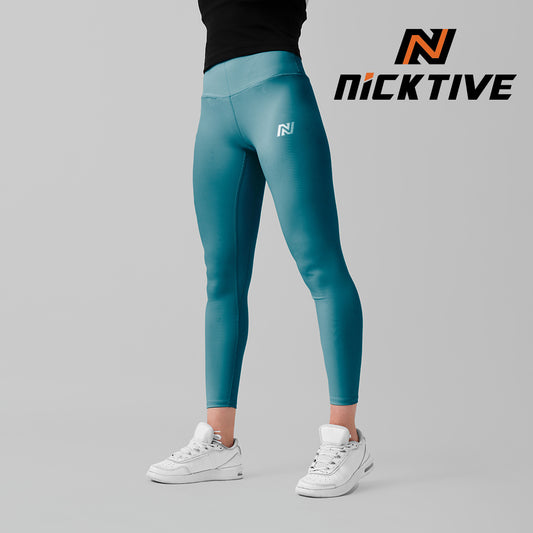 Nicktive - Women's Pro Leggings - Blue