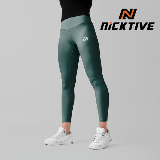 Nicktive - Women's Pro Leggings - Sea Green
